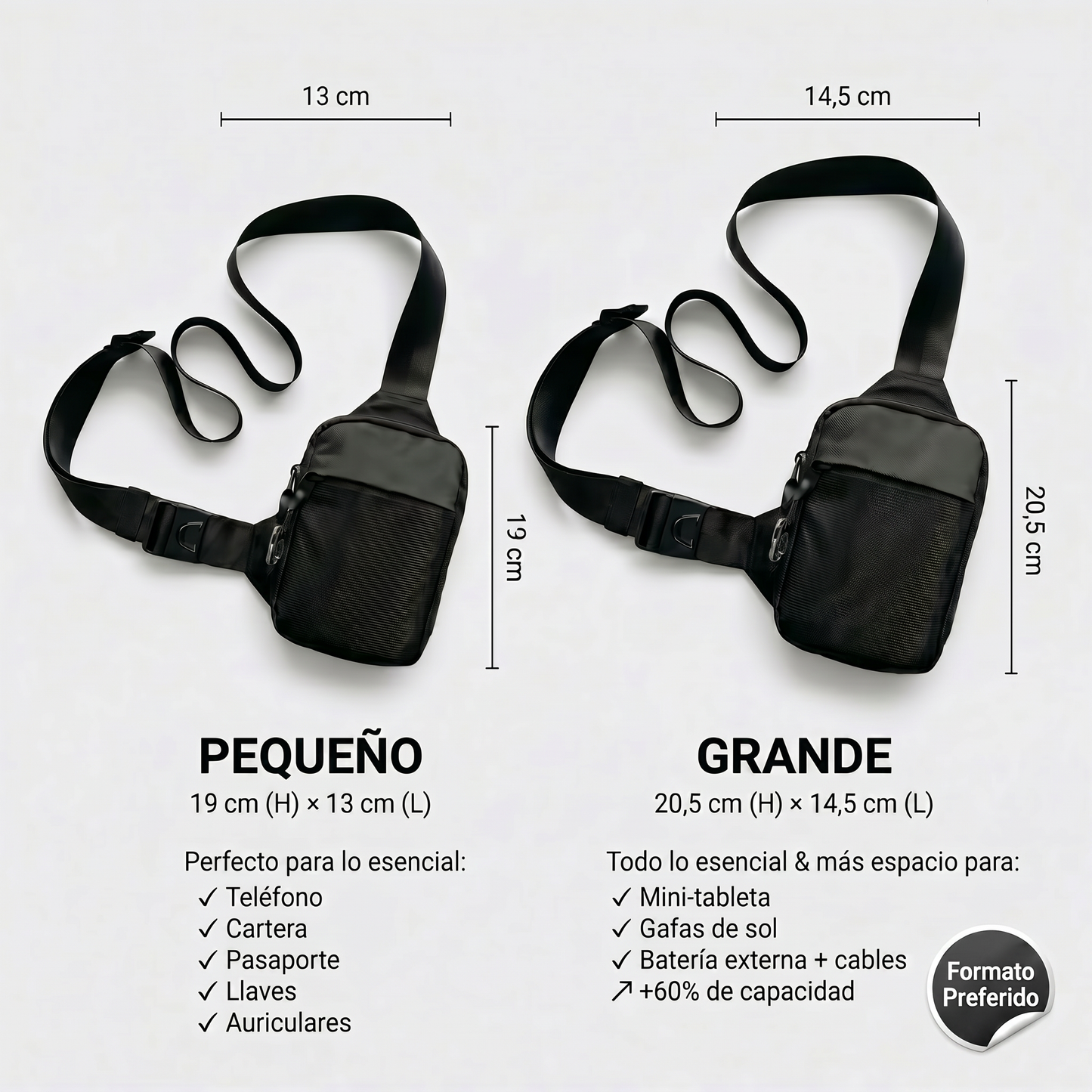 Bandolera Lorca - Seguridad & Comodidad